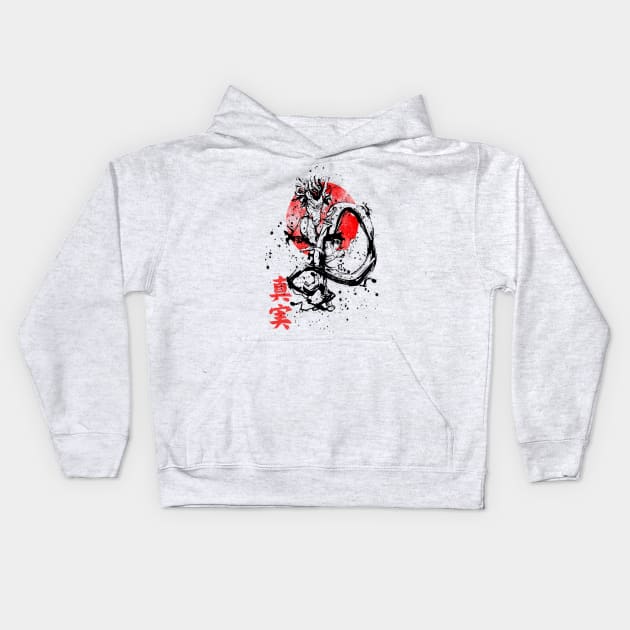 Oni 59 Kids Hoodie by ZuleYang22